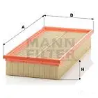 Воздушный фильтр MANN-FILTER 65367 c36168 4011558148805 HW VP7