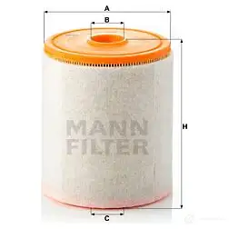 Воздушный фильтр MANN-FILTER I2Y4 E03 4011558020330 c16005 64146 изображение 4