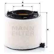 Воздушный фильтр MANN-FILTER c17010 4011558071035 PT Z2K5O 64196 изображение 5