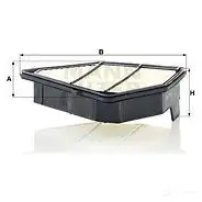 Воздушный фильтр MANN-FILTER c25028 1436744067 RWZ1V NP