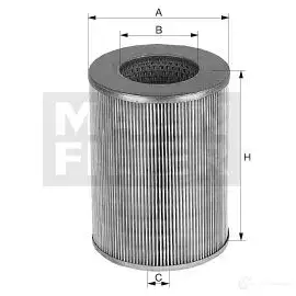 Воздушный фильтр MANN-FILTER 74P2 VZ c14177 64064 4011558170202 изображение 0