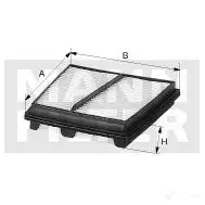 Воздушный фильтр MANN-FILTER c2136 4011558157807 64378 OFC H5D