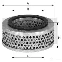 Воздушный фильтр MANN-FILTER QZ8 6JB 4011558102708 c11111 63966