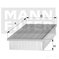 Воздушный фильтр MANN-FILTER NTU 53 65173 4011558158309 c3184 изображение 0