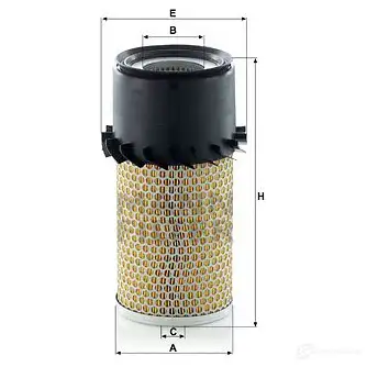 Воздушный фильтр MANN-FILTER 4011558124205 64066 c14179 J9AS VO