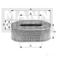 Воздушный фильтр MANN-FILTER 65341 M5W2 XB c3534 4011558171902 изображение 0