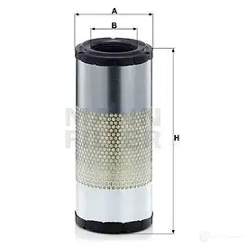 Воздушный фильтр MANN-FILTER FM0OF8 S 4011558046491 c14101 64045