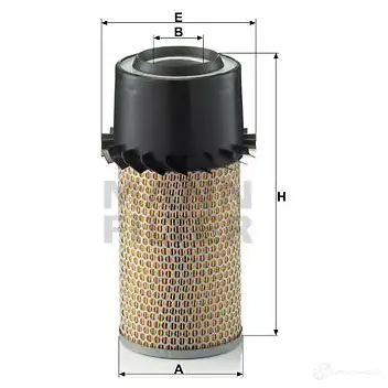 Воздушный фильтр MANN-FILTER 28 UZC c15250 4011558220105 64121