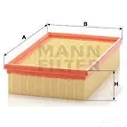 Воздушный фильтр MANN-FILTER 4011558176303 M3EM EFM 64816 c27108 изображение 0