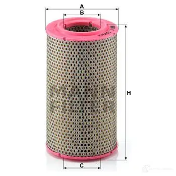 Воздушный фильтр MANN-FILTER 4011558010959 8YZW M c13993 64040