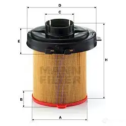 Воздушный фильтр MANN-FILTER 4011558146504 c14682 64091 5P 2TZO
