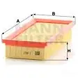 Воздушный фильтр MANN-FILTER c2657 64766 LH W2G 4011558156503 изображение 0