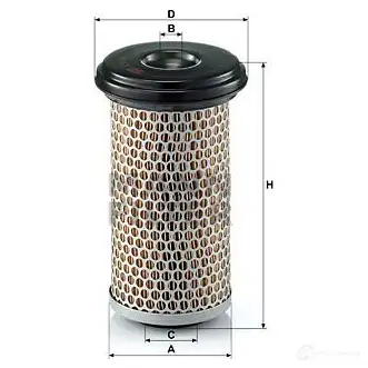 Воздушный фильтр MANN-FILTER 6I IQ8 4011558103507 63978 c1176