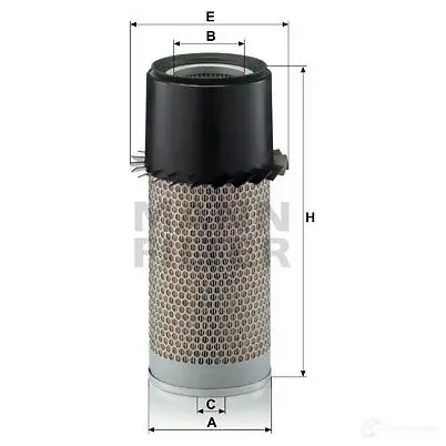 Воздушный фильтр MANN-FILTER 8ZLD 1 4011558126704 c16335 64179
