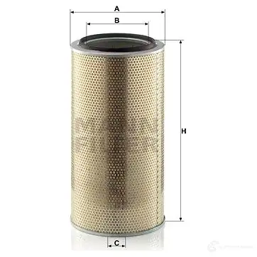 Воздушный фильтр MANN-FILTER c339205 4011558366001 65264 TIHMT PT