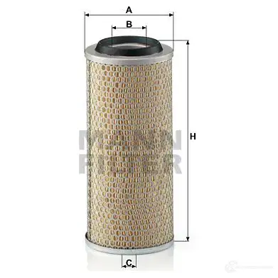 Воздушный фильтр MANN-FILTER 4011558186906 c15260 H SDQMJ 64122