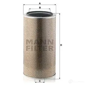 Воздушный фильтр MANN-FILTER 65263 c339203 4011558138202 KC8 0A5E