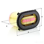Воздушный фильтр MANN-FILTER O EH54G1 c26270 4011558004705 64737