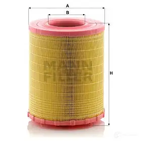 Воздушный фильтр MANN-FILTER 64938 c29010kit YLHN K 4011558023720
