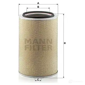 Воздушный фильтр MANN-FILTER 03TU LU 4011558145606 c331840 65255 изображение 0
