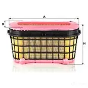 Воздушный фильтр MANN-FILTER Q4ODL 8K c50005 1437632678