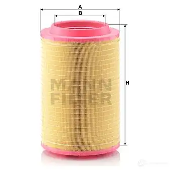 Воздушный фильтр MANN-FILTER 64842 X50GP H 4011558465100 c279985