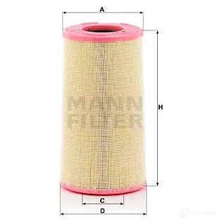 Воздушный фильтр MANN-FILTER c26024kit 4011558081058 1197933226 T8 HNP1