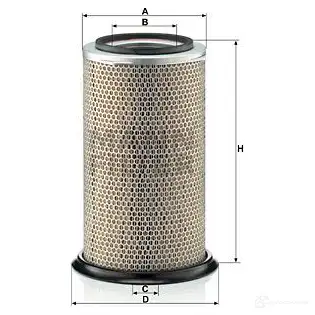 Воздушный фильтр MANN-FILTER 64908 4011558157104 c28750 KNP DL