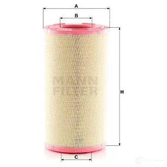 Воздушный фильтр MANN-FILTER 4011558058739 2 P7B3 64881 c28028