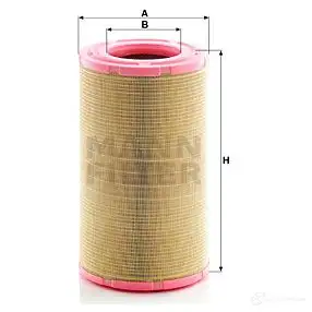 Воздушный фильтр MANN-FILTER 4011558015503 65203 c3217002 X4X C18P