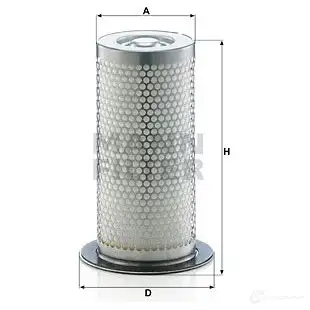Фильтр пневматической системы MANN-FILTER 5RYX BFS 4011558392505 le44001x 67004