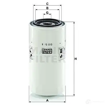 Фильтр вентиляции картерных газов MANN-FILTER 4011558047184 7EGLN Q w10010 1204939692 изображение 0