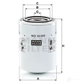 Фильтр режима гидравлики MANN-FILTER 1204981874 6YT QSSM wd10009 4011558079598