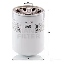 Фильтр режима гидравлики MANN-FILTER w13012 ZI5LI 8J 1437933568