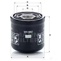 Фильтр режима гидравлики MANN-FILTER LWDM6 8V 4011558046460 wh9007 67812
