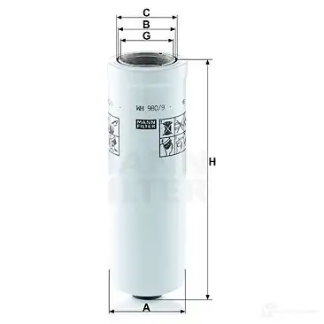 Фильтр режима гидравлики MANN-FILTER 4011558036317 67827 wh9809 RJ10 Z