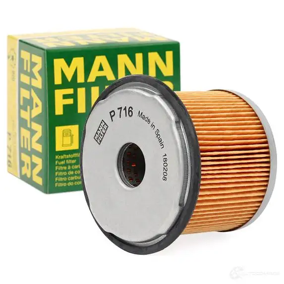 Топливный фильтр MANN-FILTER 67102 p716 4011558553500 ZVO1D1 0 изображение 1