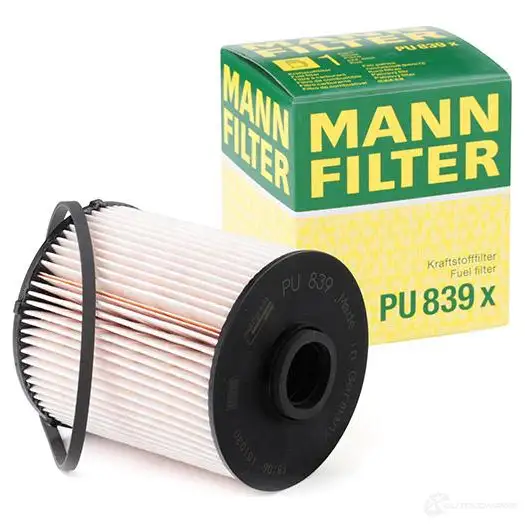 Топливный фильтр MANN-FILTER 67224 pu839x 4011558556303 JQ H1VK изображение 1