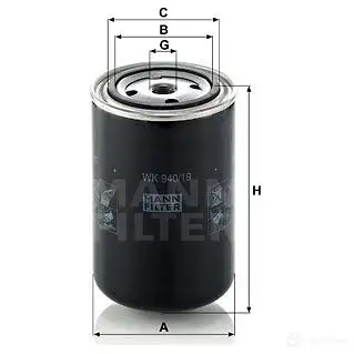 Топливный фильтр MANN-FILTER 68384 4011558940102 wk94019 5 Q7ES