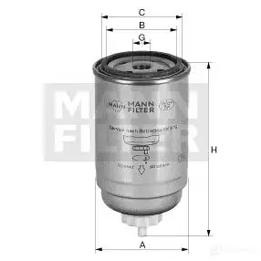 Топливный фильтр MANN-FILTER wk9190 4011558965907 5967668 1CB X2