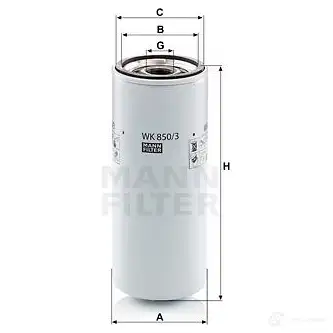 Топливный фильтр MANN-FILTER 68278 AL79Y 17 wk8503 4011558748500