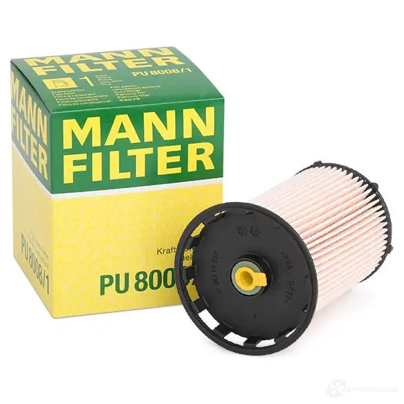 Топливный фильтр MANN-FILTER pu80081 Q 07BPTH 67208 4011558063597 изображение 1