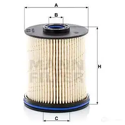 Топливный фильтр MANN-FILTER 4011558070281 9 9DJY5Q pu9005z 1197934435