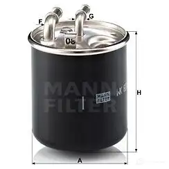 Топливный фильтр MANN-FILTER wk8202x 68203 ERG2F9 0 4011558969707 изображение 6
