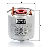 Топливный фильтр MANN-FILTER 4011558040352 AL38 45 68333 wk9046z изображение 4