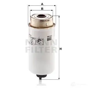 Топливный фильтр MANN-FILTER 68178 4011558972509 wk8163 Y LA6XQ