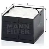 Топливный фильтр MANN-FILTER 2 CF90 67230 pu88 4011558002336 изображение 0