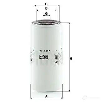 Топливный фильтр MANN-FILTER 68329 wk9037x 4011558035235 N4 V54MH