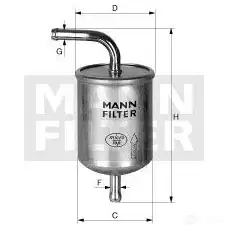 Топливный фильтр MANN-FILTER wk7101 4011558917708 NNT0I RM 68044 изображение 0