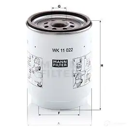 Топливный фильтр MANN-FILTER 1IXM5 2 4011558082734 wk11022z 1424304273 изображение 0